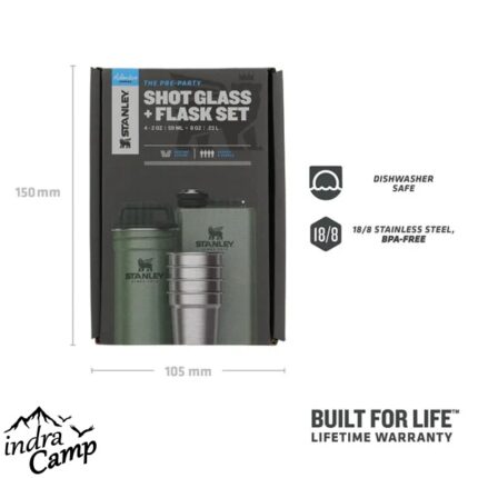 ست قمقمه و شات استنلی STANLEY مدل SHOTGLASS + FLASK