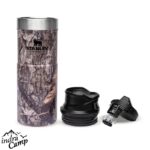 نمای باز شده ماگ استنلی STANLEY مدل CLASSIC TRIGGER 470ML طرح دار