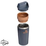 نمای باز شده تراول ماگ استنلی STANLEY مدل CAFETOGO 0.35L